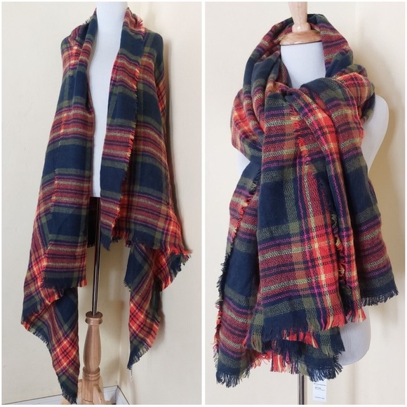 Plaid Scarf/Wrap from Old Navy - Picture 1 of 3
